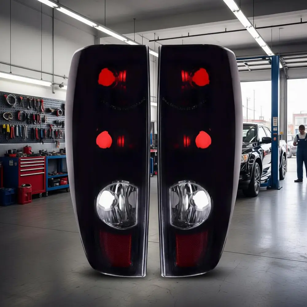 Tail Light Compatible With Colorado Canyon 2004-2012 Driver and Passenger Side Rear Light Black Smoked Housing Brake Lamps Repla
Tail Light Compatible With Colorado Canyon 2004-2012 Driver and Passenger Side Rear Light Black Smoked Housing Brake Lamps Repla