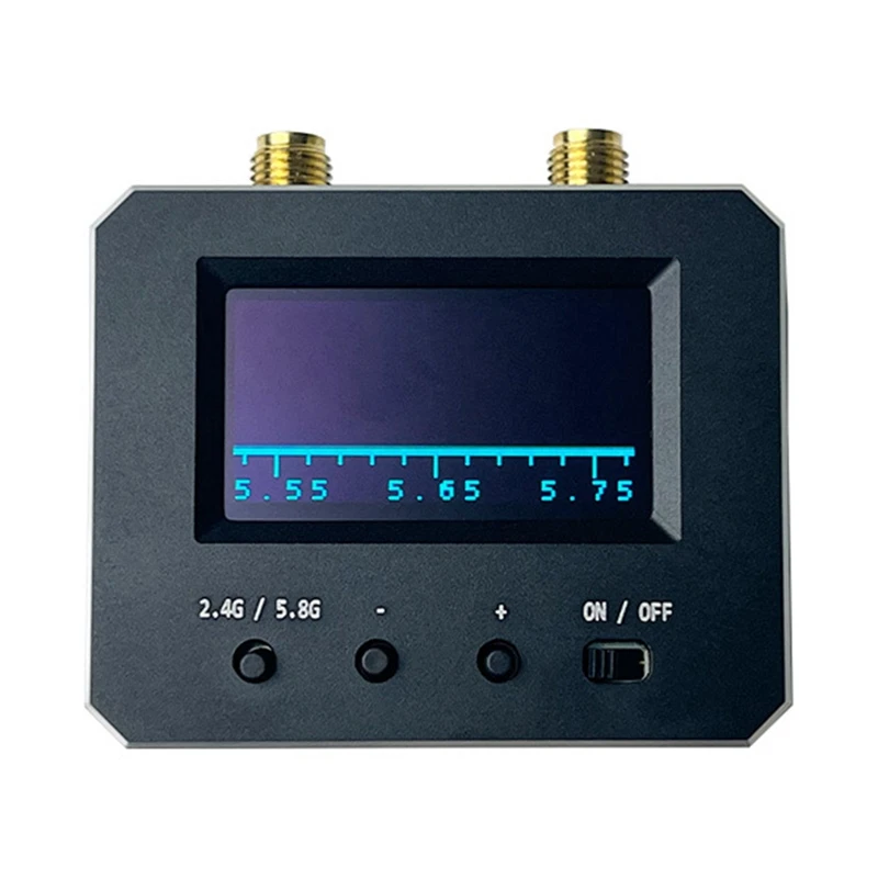 AA58 2,4G 5,8G Сканер сигнала дрона FPV Сканер воздушного сигнала дрона для FPV RC Дрон Квадрокоптер с фиксированным крылом
AA58 2,4G 5,8G Сканер сигнала дрона FPV Сканер воздушного сигнала дрона для FPV RC Дрон Квадрокоптер с фиксированным крылом