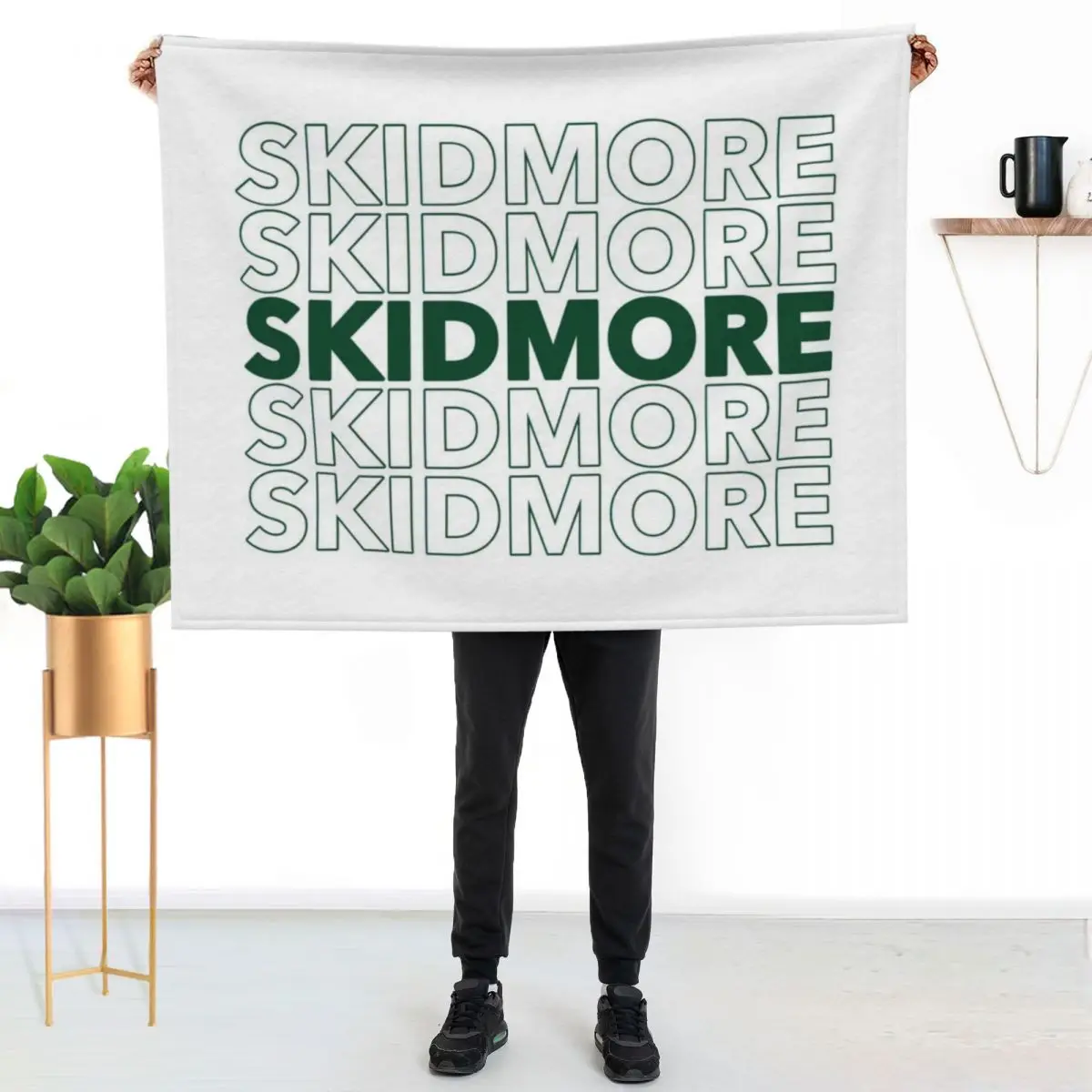 Skidmore Throw Blanket Flannel Fleece Soft Warm Throw Blanket
Skidmore Throw Blanket Flannel Fleece Soft Warm Throw Blanket