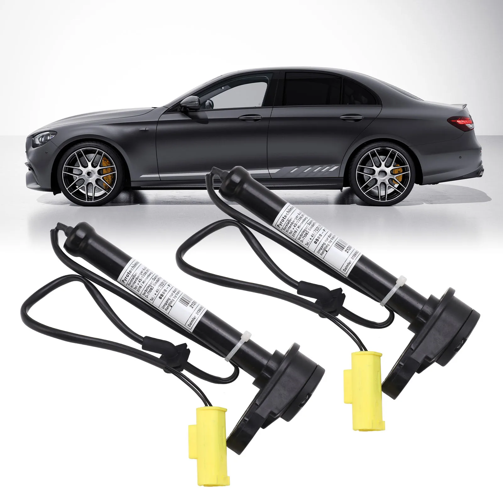 Bonnet Actuator 1 Pair of Left Right Bonnet Hinge Actuator A2139062201 Hood Crash Actuator Replacement for E‑Class W213
Bonnet Actuator 1 Pair of Left Right Bonnet Hinge Actuator A2139062201 Hood Crash Actuator Replacement for E‑Class W213