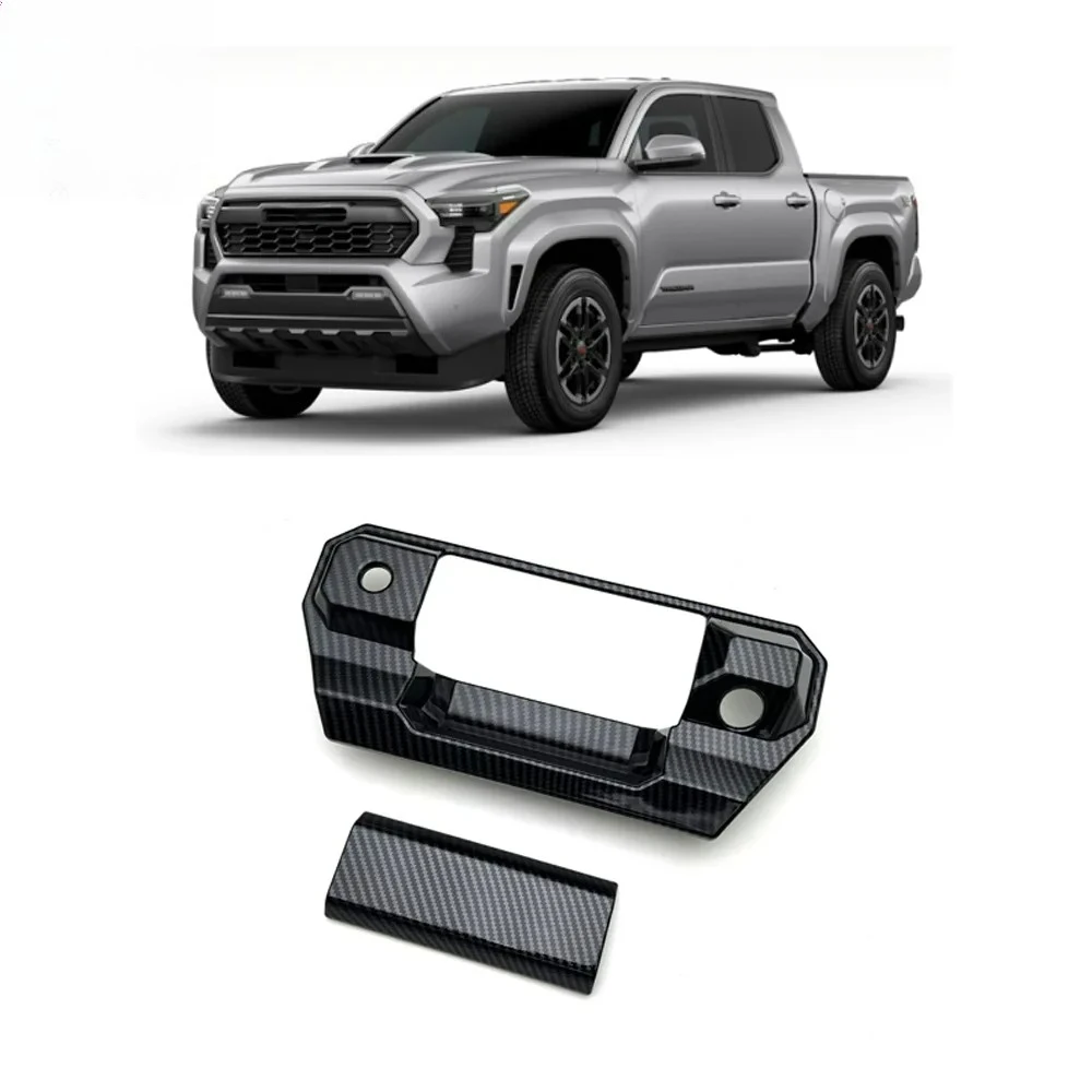 Rear Tailgate Trim Cover Carbon Fiber Style For Toyota Tacoma SR 2024 2025 Car Accessories Rear Trunk Handle Styling Part Look
Rear Tailgate Trim Cover Carbon Fiber Style For Toyota Tacoma SR 2024 2025 Car Accessories Rear Trunk Handle Styling Part Look