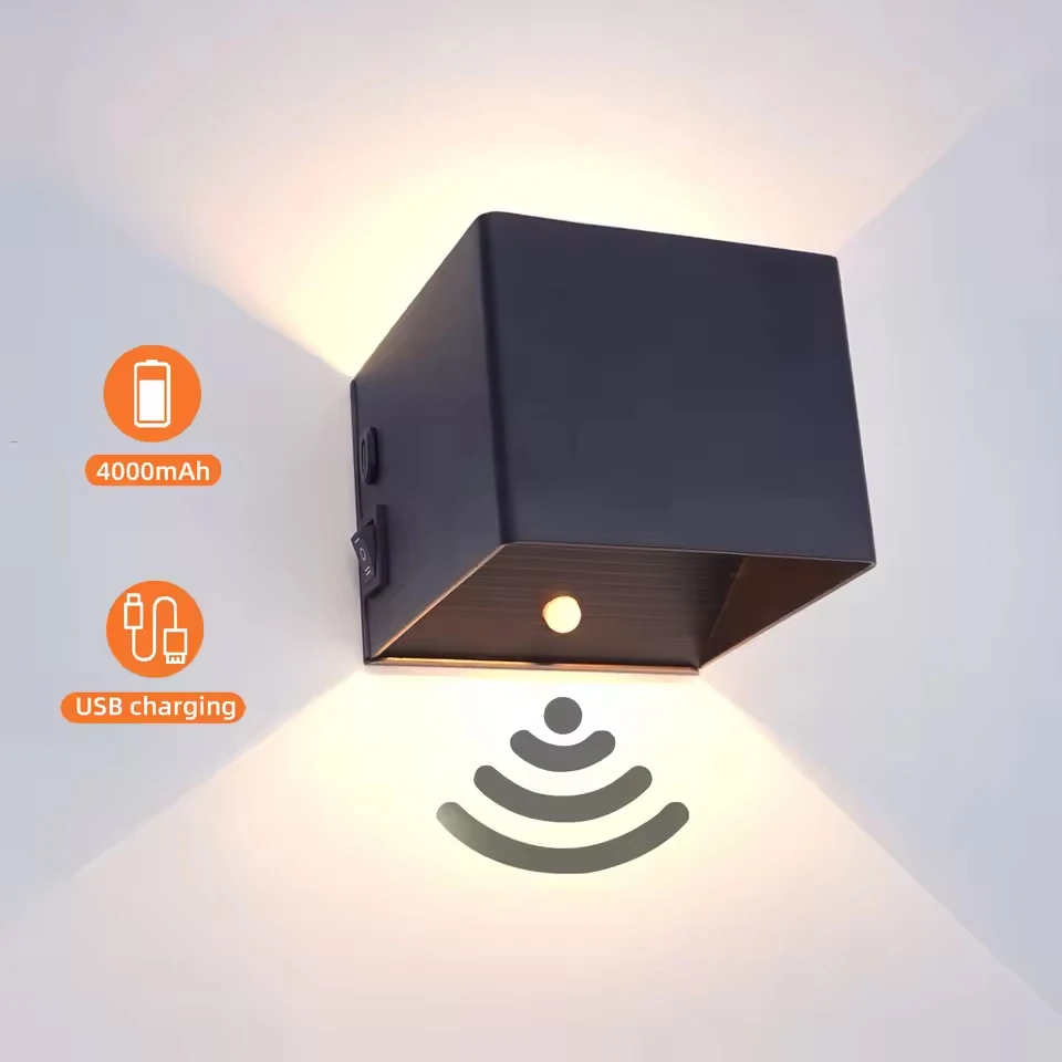 Modern USB Rechargeable LED Wall Lamp with Magnetic Suction and Human Body Sensor Bedroom Bedside Lamp Hallway Corridor Lighting
Modern USB Rechargeable LED Wall Lamp with Magnetic Suction and Human Body Sensor Bedroom Bedside Lamp Hallway Corridor Lighting