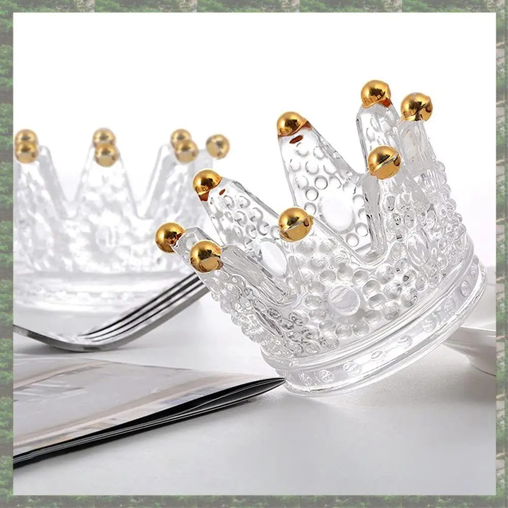 X17A 2025 NEW-Creative Crown Glass Ashtray Creative Dining Table Candle Holder Decoration Home Office Decoration Transparent Gol
X17A 2025 NEW-Creative Crown Glass Ashtray Creative Dining Table Candle Holder Decoration Home Office Decoration Transparent Gol