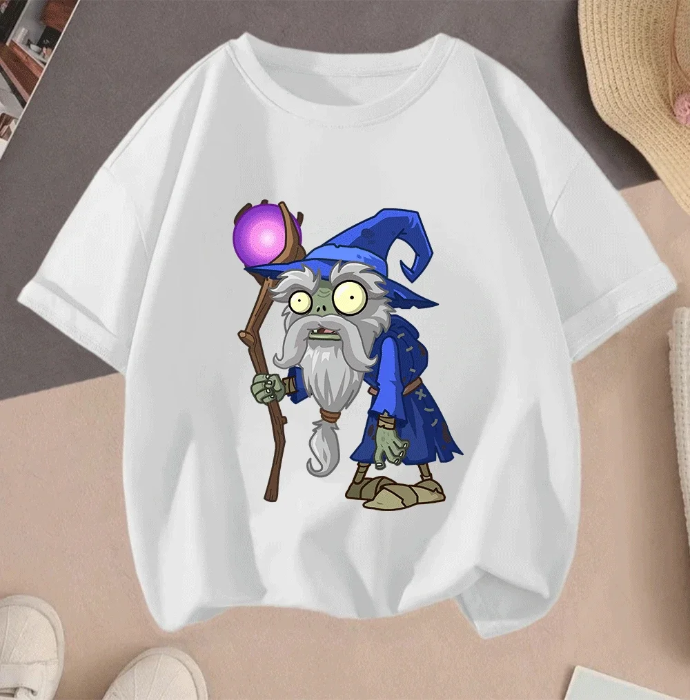 Hot Sale Casual Summer Short Sleeve T Shirt 2D Plants Vs Zombies Cartoon Print 2026 For Children Teenagers Girls Boys
Hot Sale Casual Summer Short Sleeve T Shirt 2D Plants Vs Zombies Cartoon Print 2026 For Children Teenagers Girls Boys