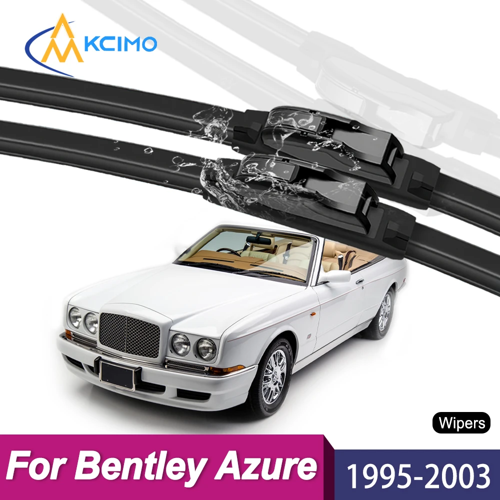 Wiper Blades for Bentley Azure 1995–2003, Front Windshield Wipers, Streak-Free Quiet All-Weather Wipers
Wiper Blades for Bentley Azure 1995–2003, Front Windshield Wipers, Streak-Free Quiet All-Weather Wipers