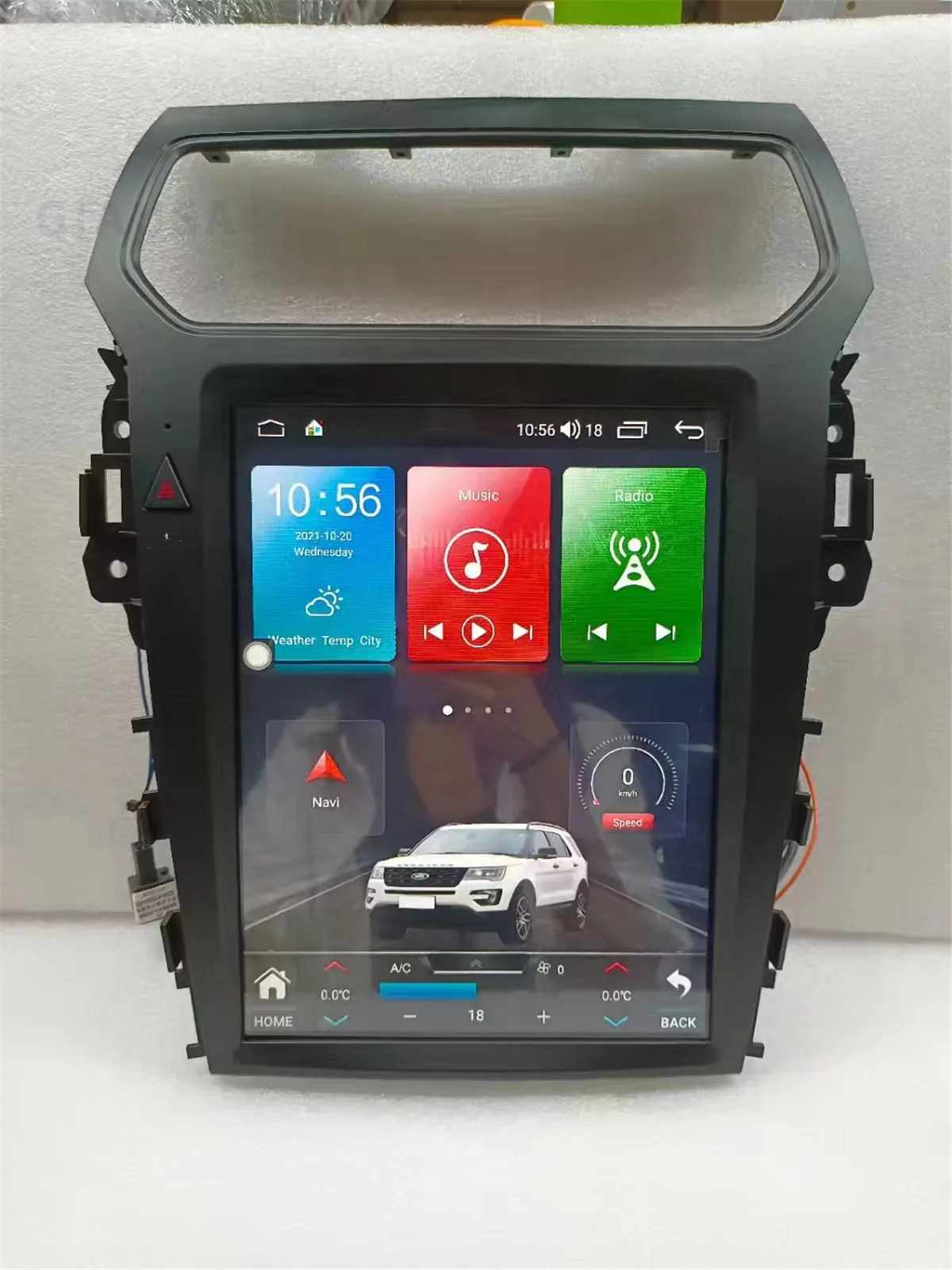 12,1-дюймовый автомобильный радиоприемник для Ford Explorer 2011-2019 Tesla Carplay с вертикальным экраном, GPS-навигация, Android, мультимедийный DVD-плеер, блок
12,1-дюймовый автомобильный радиоприемник для Ford Explorer 2011-2019 Tesla Carplay с вертикальным экраном, GPS-навигация, Android, мультимедийный DVD-плеер, блок