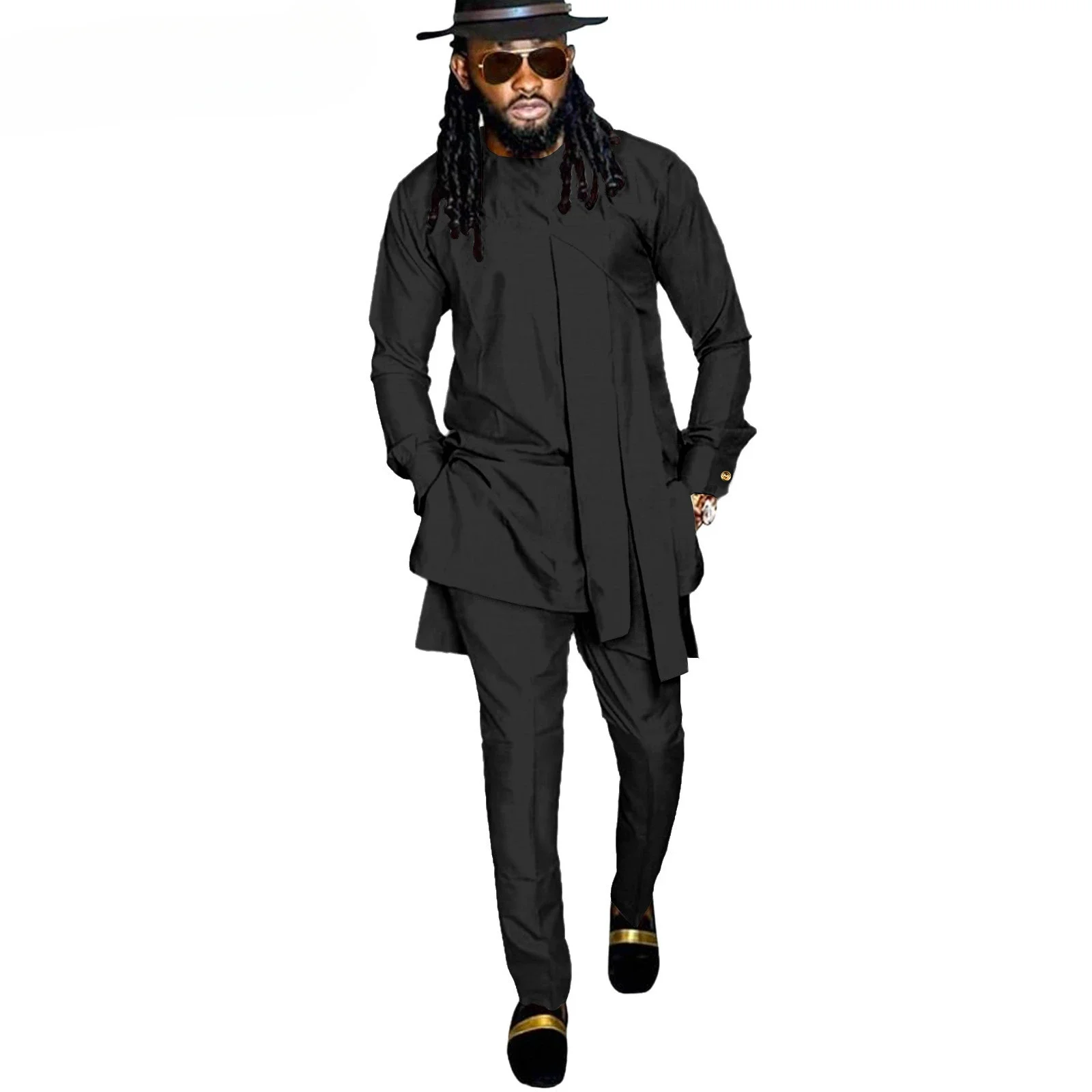 New Direct African National Batik Cotton Fashion Casual Two-piece Set (top + Pants) Men's Suit Can Be Customized Man Clothes
New Direct African National Batik Cotton Fashion Casual Two-piece Set (top + Pants) Men's Suit Can Be Customized Man Clothes