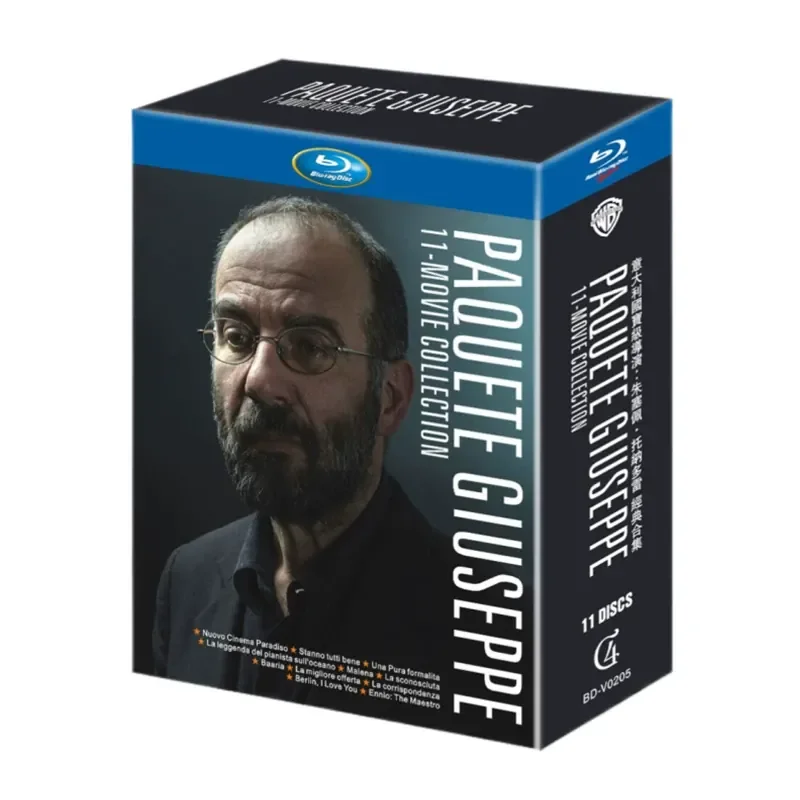 BD Blu-ray Disc Giuseppe Tonadore Classic Collection Movie 1080 Disc Collector's Edition
BD Blu-ray Disc Giuseppe Tonadore Classic Collection Movie 1080 Disc Collector's Edition
