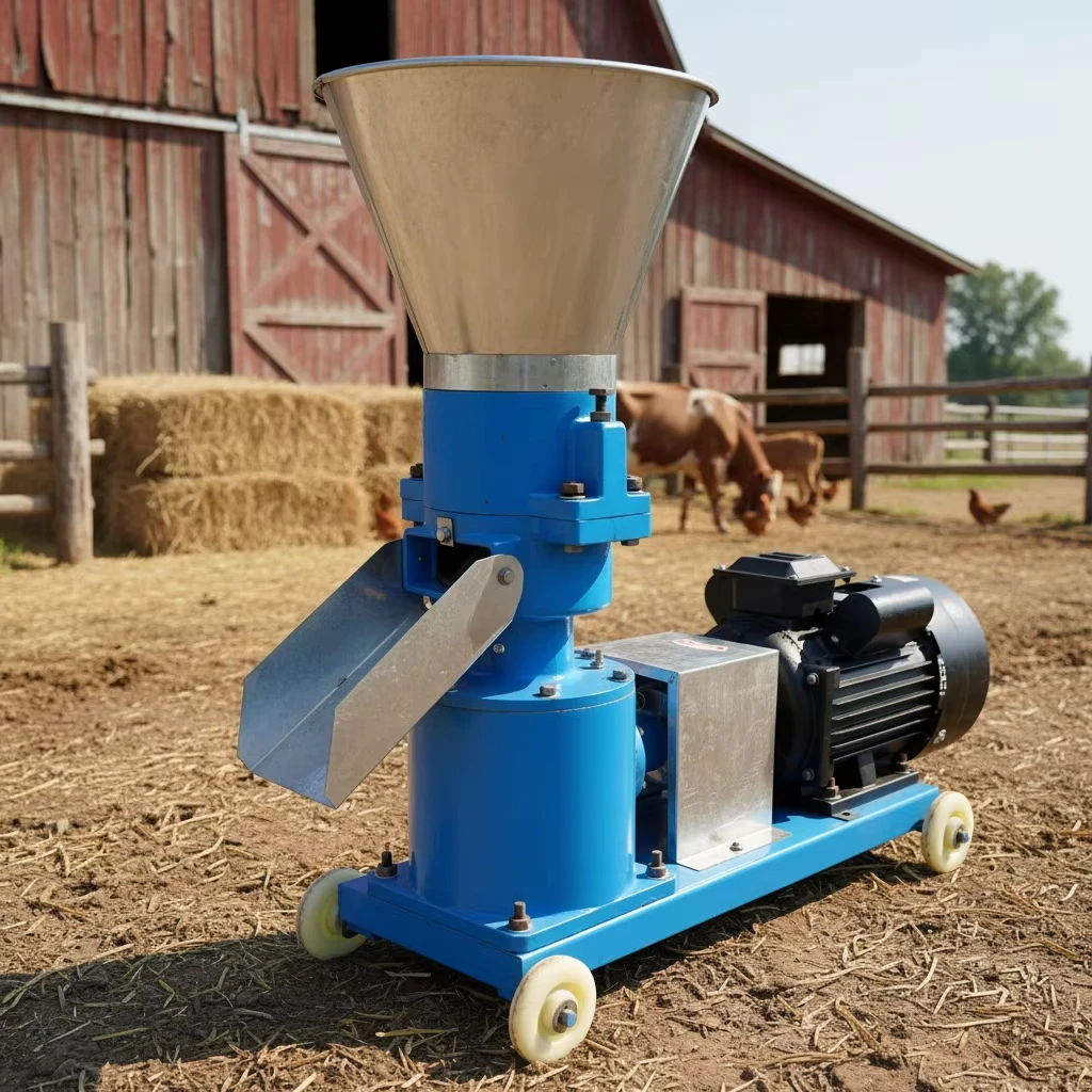 150 feed processing machinery, household feed pellet machine 150 kg/h, material, carbon steel
150 feed processing machinery, household feed pellet machine 150 kg/h, material, carbon steel