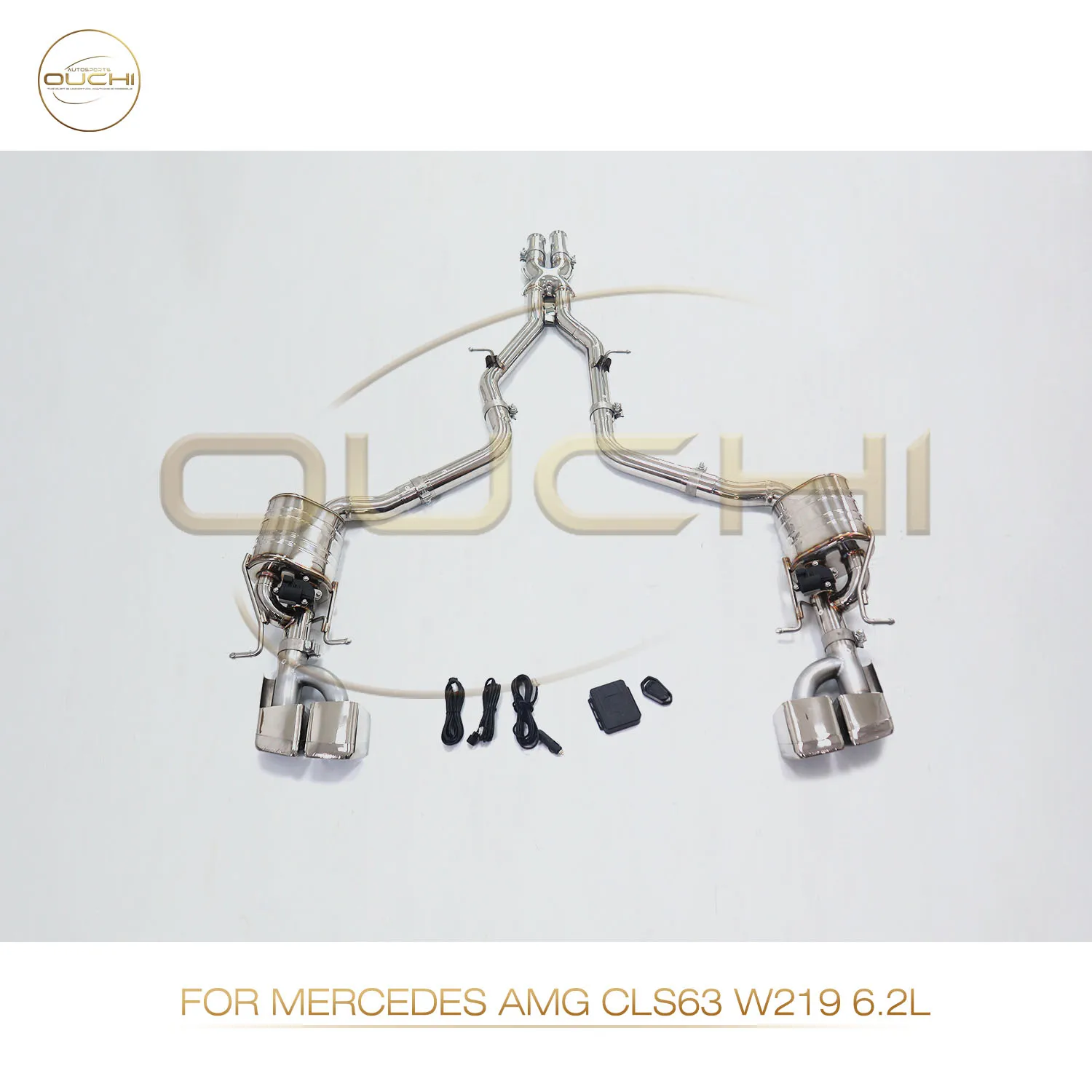 High Performance Catback For Mercedes AMG CLS63 W219 6.2L OUCHI Stainless Steel Electronic Valve Muffler Tips Auto Parts
High Performance Catback For Mercedes AMG CLS63 W219 6.2L OUCHI Stainless Steel Electronic Valve Muffler Tips Auto Parts 
