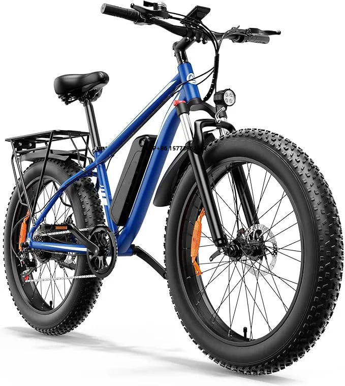 Electric Mountain Bike Hydraulic Disc 48V 1000W Adult Mountain Electric Bike 7speed Range 45-55km Maximum Speed up to 28mph
Electric Mountain Bike Hydraulic Disc 48V 1000W Adult Mountain Electric Bike 7speed Range 45-55km Maximum Speed up to 28mph
