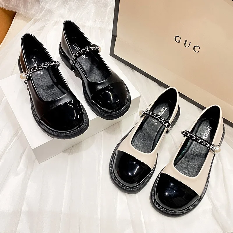 Women Mary Jane Vintage Girls Lolita Shoes Japanese Style College Student British Style Patent Leather Shoes Zapatos De Mujer
Women Mary Jane Vintage Girls Lolita Shoes Japanese Style College Student British Style Patent Leather Shoes Zapatos De Mujer