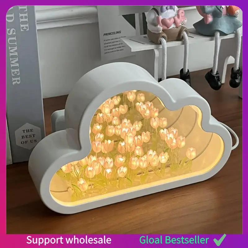 A38M Cloud Tulip Lamp Cloud Tulip Mirror Night Light Tulip LED Table Lights Table Lamp-Blue
A38M Cloud Tulip Lamp Cloud Tulip Mirror Night Light Tulip LED Table Lights Table Lamp-Blue