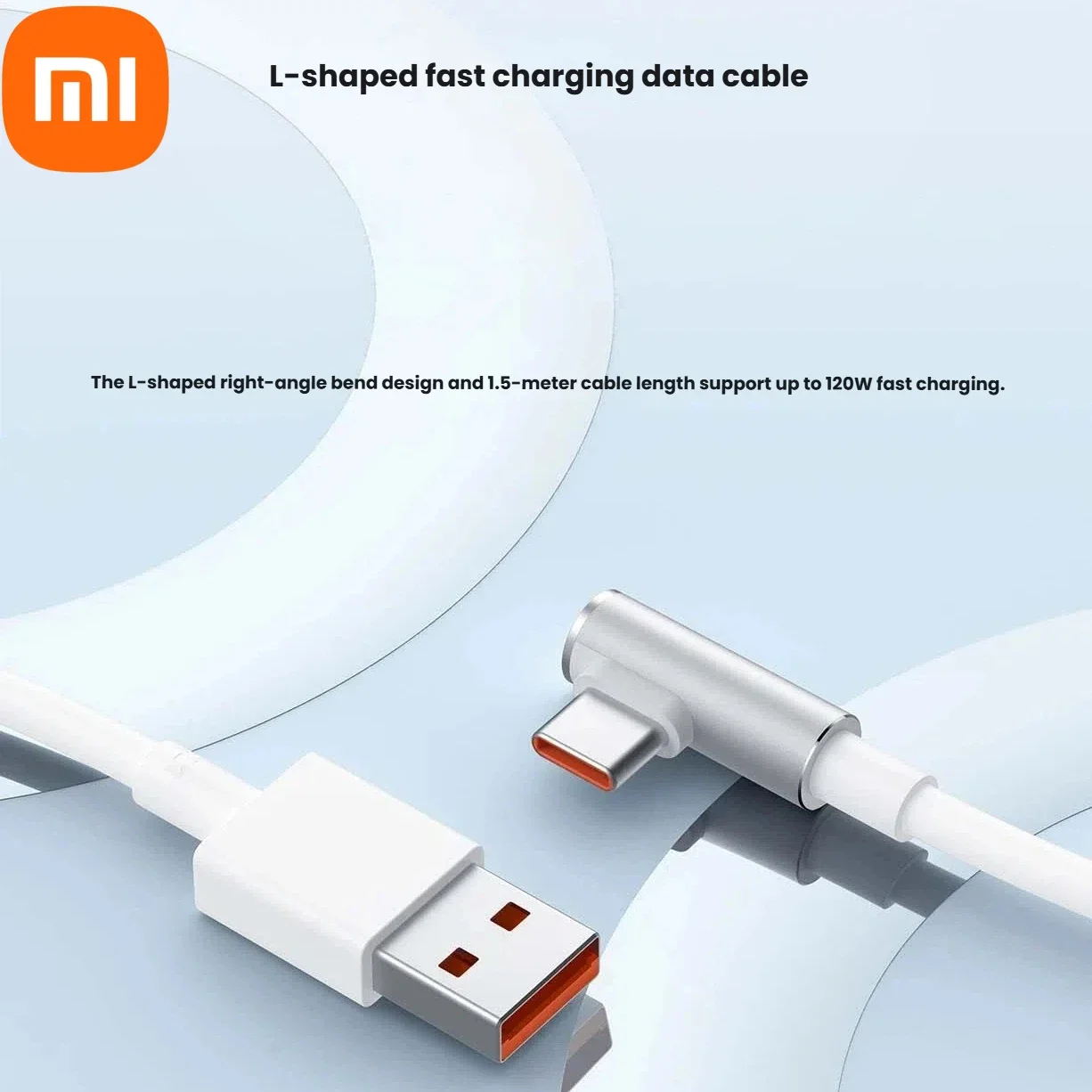 Xiaomi 6A 120W USB-A to Type-C Fast Charging Cable 1.5m – L-Shaped Right-Angle Gaming Cable for Xiaomi Redmi Samsung HUWEI et.
Xiaomi 6A 120W USB-A to Type-C Fast Charging Cable 1.5m – L-Shaped Right-Angle Gaming Cable for Xiaomi Redmi Samsung HUWEI et.
