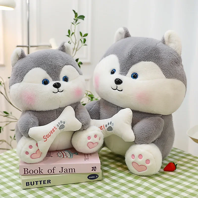New 35-55cm Cute Husky Bone Hugging Cloth Doll Dog Plush Toy Erha Doll Giving Children Birthday Gift Pillow Indoor Decorations
New 35-55cm Cute Husky Bone Hugging Cloth Doll Dog Plush Toy Erha Doll Giving Children Birthday Gift Pillow Indoor Decorations