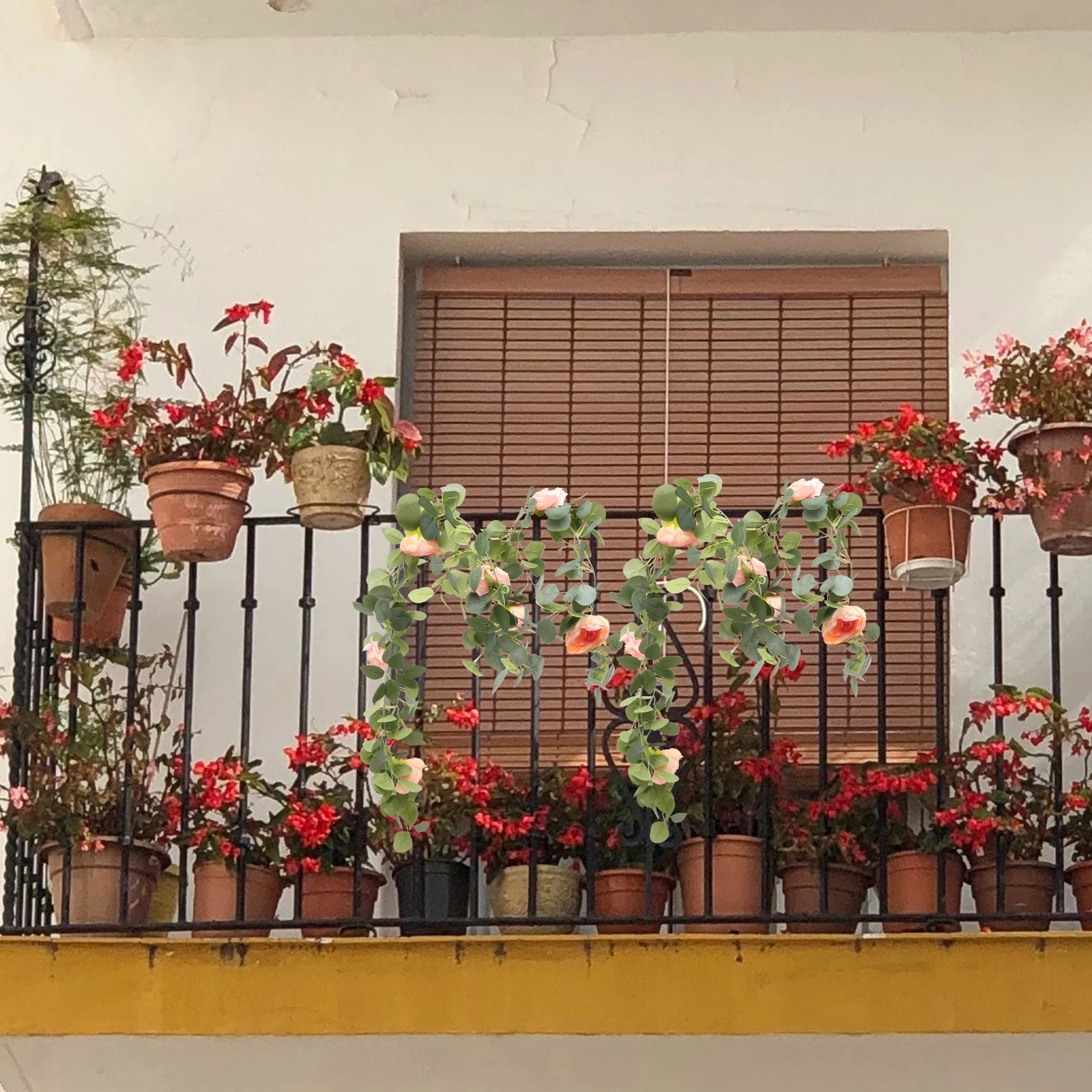 Simulated Peony Rose Green Plant Artificial Flower Vine Garland Fake Decorative Floral for Valentine Home Party Decoration 
Simulated Peony Rose Green Plant Artificial Flower Vine Garland Fake Decorative Floral for Valentine Home Party Decoration