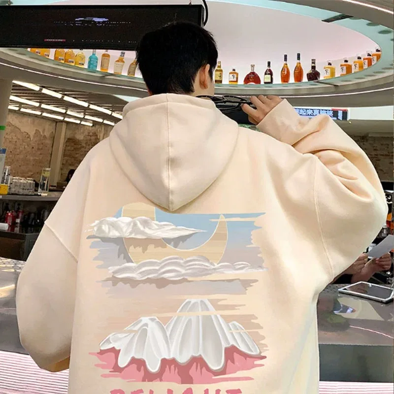 Cec Snow Mountain Hoodie Men's Spring Autumn American Retro Heavyweight Oversize Trendy Large Size Casual Wear Sweatirt
Cec Snow Mountain Hoodie Men's Spring Autumn American Retro Heavyweight Oversize Trendy Large Size Casual Wear Sweatirt