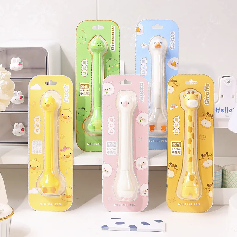 Гелевая ручка в виде животного, жираф, динозавр, альпака, гусь, утка, подставка для моделирования, креативная мультяшная ручка, быстросохнущая черная ручка, канцелярские принадлежности, подарок
Гелевая ручка в виде животного, жираф, динозавр, альпака, гусь, утка, подставка для моделирования, креативная мультяшная ручка, быстросохнущая черная ручка, канцелярские принадлежности, подарок
