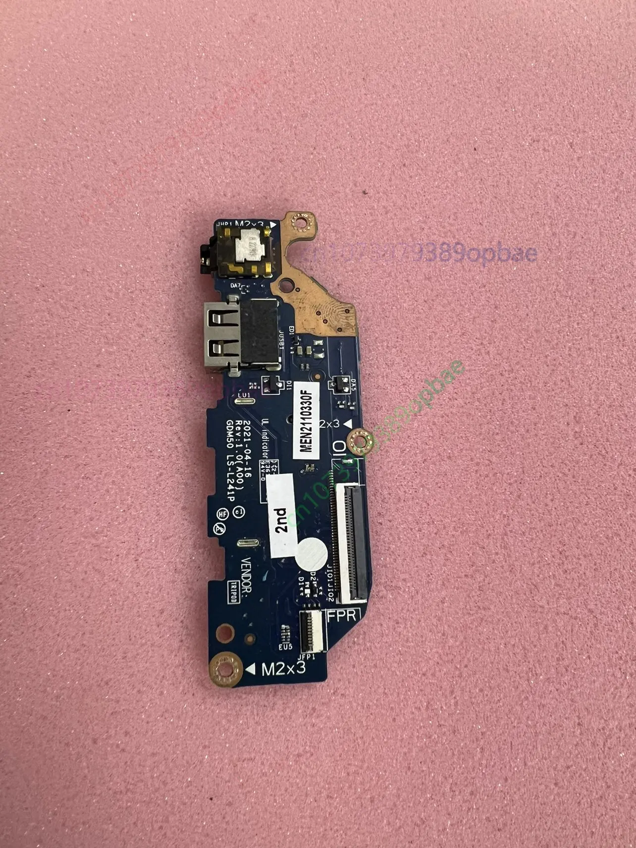 for Dell Inspiron 3510 3511 3520 USB Audio Power Button Board LS-L241P GDM50 New Original Laptop Replacement Part
for Dell Inspiron 3510 3511 3520 USB Audio Power Button Board LS-L241P GDM50 New Original Laptop Replacement Part