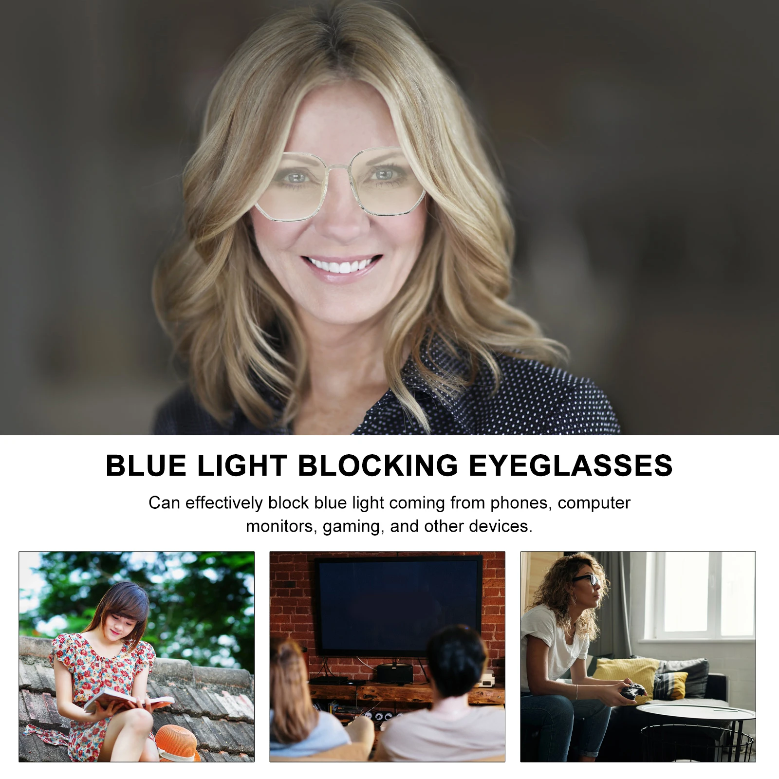 Flat Mirror TR90 Lightweight Glasses Anti-blue Light Blocking Eyewear Long-lasting Durable Frame Fashion
Flat Mirror TR90 Lightweight Glasses Anti-blue Light Blocking Eyewear Long-lasting Durable Frame Fashion