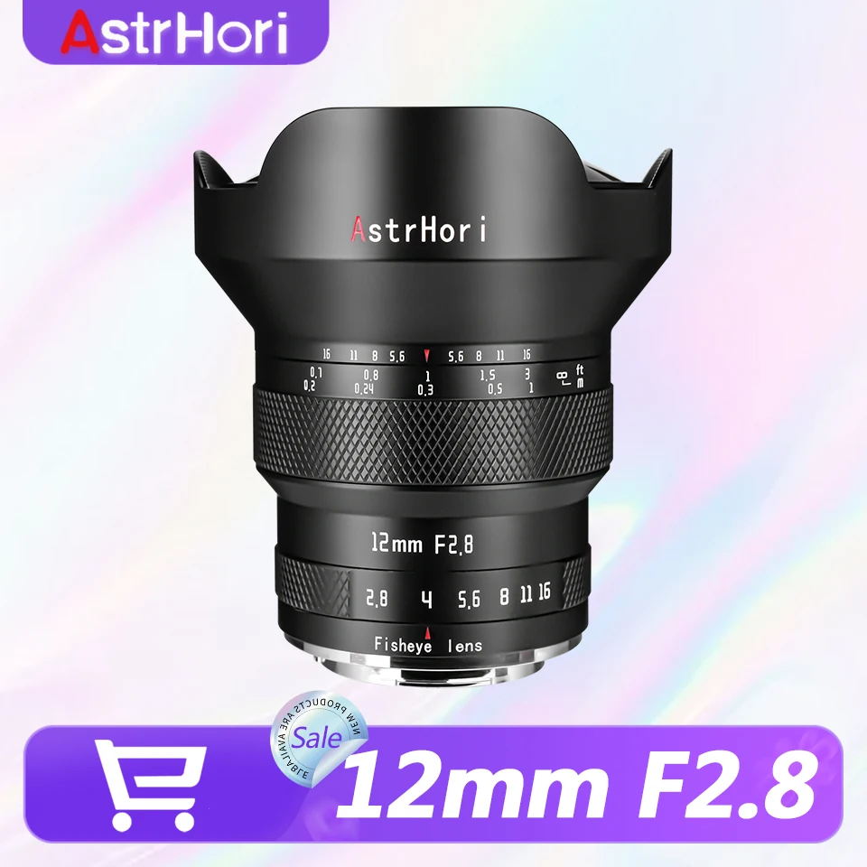 Полнокадровый объектив AstrHori 12 мм F2.8 «рыбий глаз» для фотосъемки людей с Sony E Nikon Z Canon RF L-mount
Полнокадровый объектив AstrHori 12 мм F2.8 «рыбий глаз» для фотосъемки людей с Sony E Nikon Z Canon RF L-mount