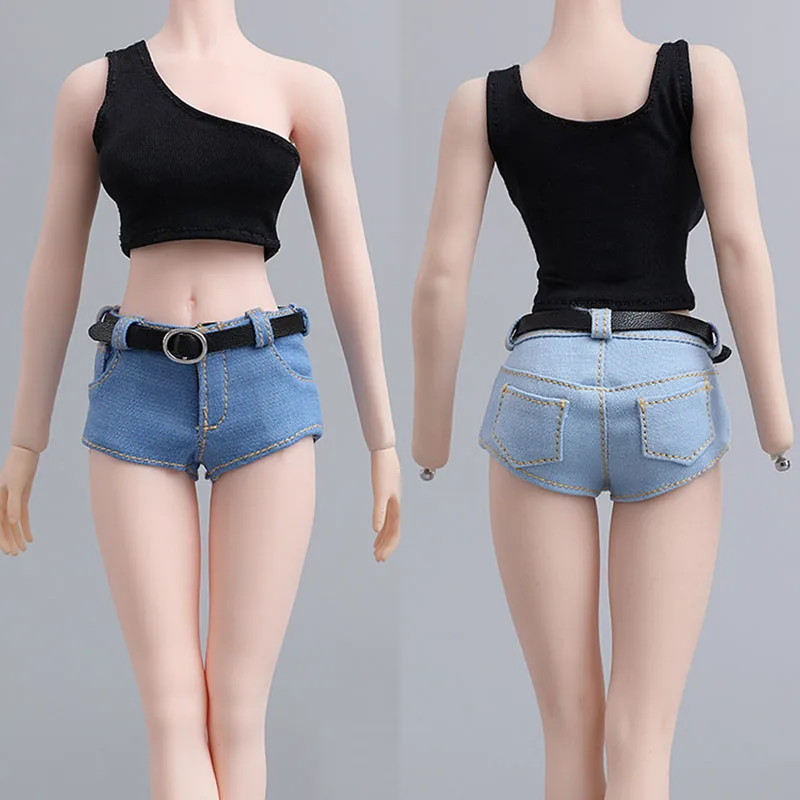 cdtoys cd023 1/6 Female Short Vest Denim Shorts Set Clothes Model Fit 12'' Action Figure Body Dolls for Hobby Collection
cdtoys cd023 1/6 Female Short Vest Denim Shorts Set Clothes Model Fit 12'' Action Figure Body Dolls for Hobby Collection