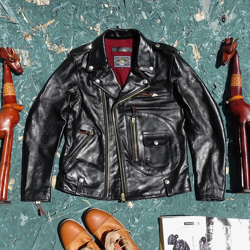 Новая классическая мотоциклетная куртка J24 из натуральной кожи растительного дубления, мужская, модная, стильная
Новая классическая мотоциклетная куртка J24 из натуральной кожи растительного дубления, мужская, модная, стильная