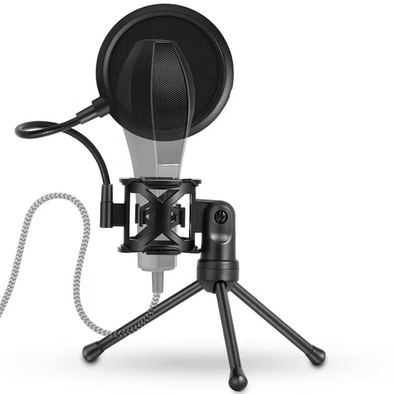 A16Q-Professional Microphone Tripod Stand Isolation Shield Filter Maximum Handling Vibration For Recording
A16Q-Professional Microphone Tripod Stand Isolation Shield Filter Maximum Handling Vibration For Recording