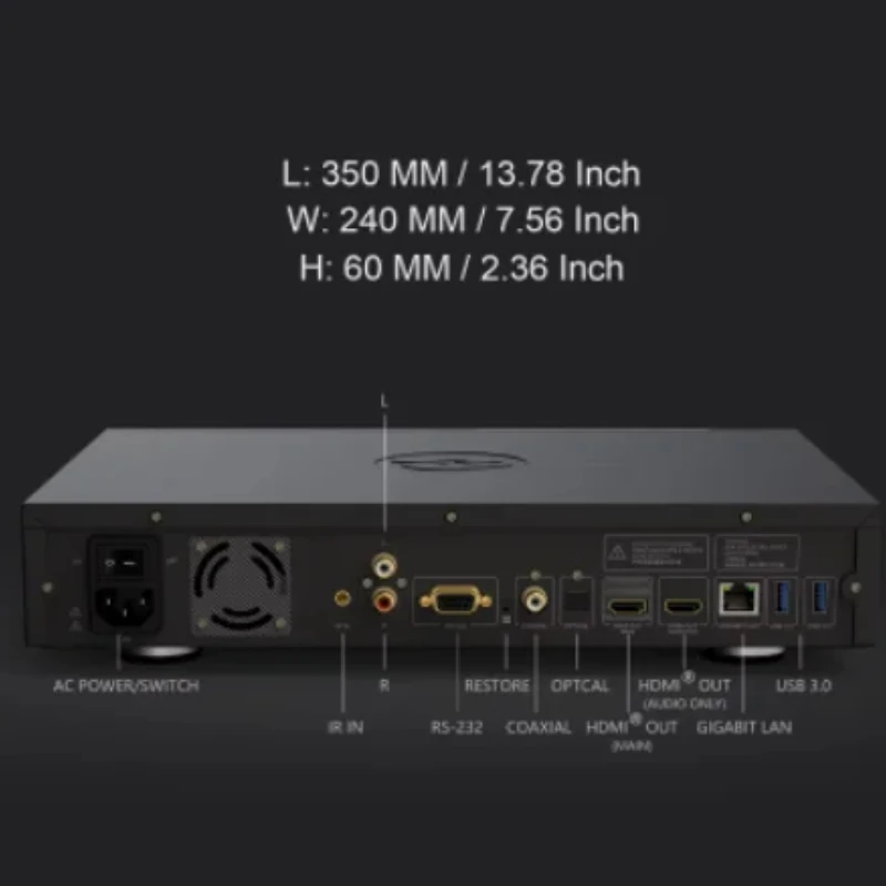 TZT ZIDOO Z3000 PRO S928X-K 64-bit 8K UHD Music Player Penta-core A76+A55 High Performance Multifunctional Processor
TZT ZIDOO Z3000 PRO S928X-K 64-bit 8K UHD Music Player Penta-core A76+A55 High Performance Multifunctional Processor