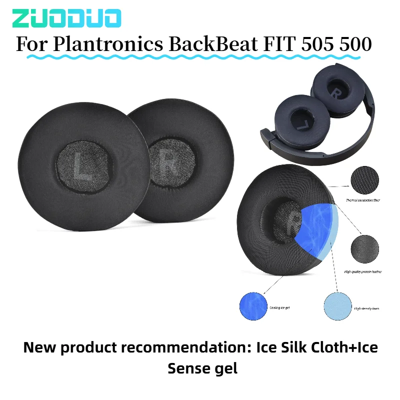 Replacement Silicone ice gel groove Earmuff Earpads For Sony WH-CH500/WH-CH510 Headset
Replacement Silicone ice gel groove Earmuff Earpads For Sony WH-CH500/WH-CH510 Headset