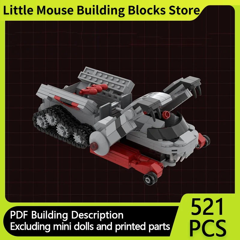 Popular Movie Model MOC Building Bricks Thunder Movie Tank Modular Technology Gifts Children Toys Suit Holiday Assemble
Popular Movie Model MOC Building Bricks Thunder Movie Tank Modular Technology Gifts Children Toys Suit Holiday Assemble