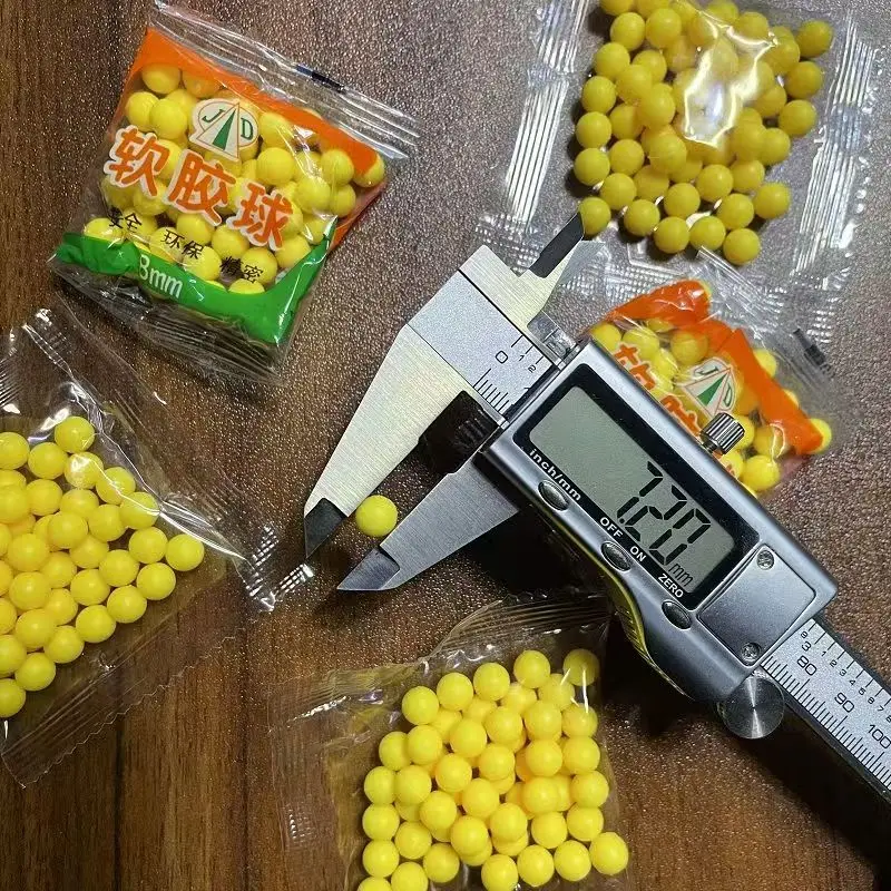 Мягкие резиновые пули 7-8 мм
Мягкие резиновые пули 7-8 мм