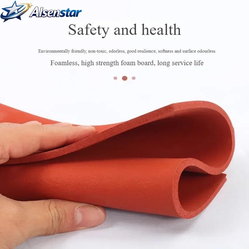 Silicone Foam Board Red High Temperature Resistant Sponge Stamping Sealing Press Foam Pad
Silicone Foam Board Red High Temperature Resistant Sponge Stamping Sealing Press Foam Pad