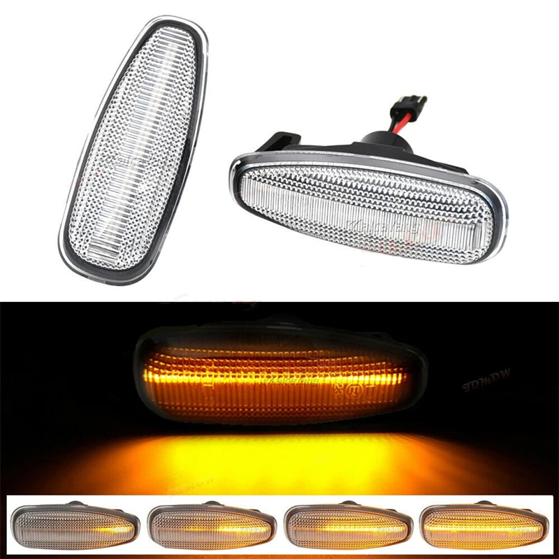 2pcs For Hyundai Flowing Water Indicator LED Side Marker Turn Signal Light For 10.2007-11.2011 Hyundai i30 I Hatchback
2pcs For Hyundai Flowing Water Indicator LED Side Marker Turn Signal Light For 10.2007-11.2011 Hyundai i30 I Hatchback