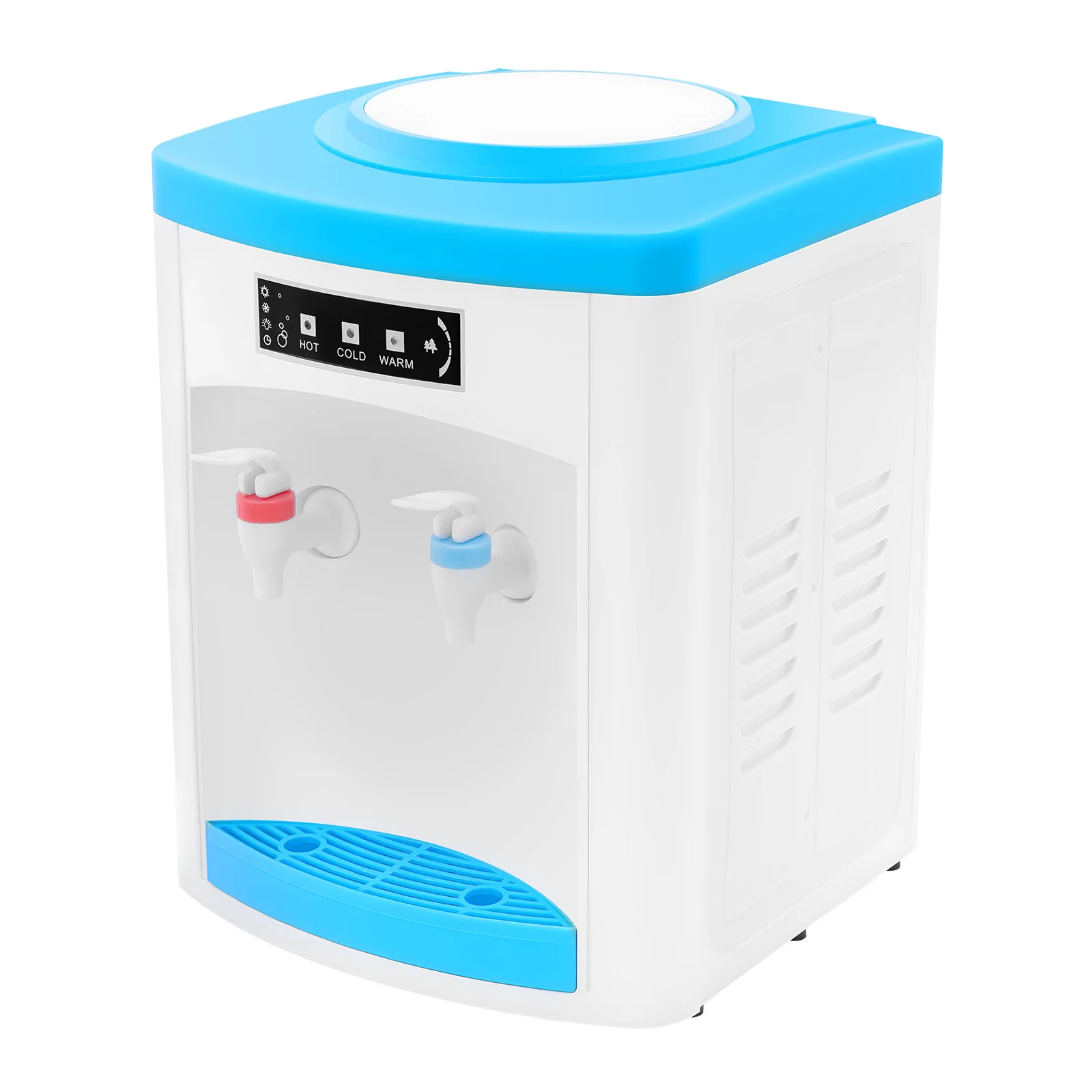 White Blue Top Loading 3 Temperatures Water Dispenser Hot Cold Normal Water Cooler 550W 110V US Plug PP Stainless Steel Desktop Freestanding Drinking Machine 5L/H Hot 0.7L/H Cold Fit 4.5-18.9L 1.1-4.9Gallon Water Bottle
White Blue Top Loading 3 Temperatures Water Dispenser Hot Cold Normal Water Cooler 550W 110V US Plug PP Stainless Steel Desktop Freestanding Drinking Machine 5L/H Hot 0.7L/H Cold Fit 4.5-18.9L 1.1-4.9Gallon Water Bottle