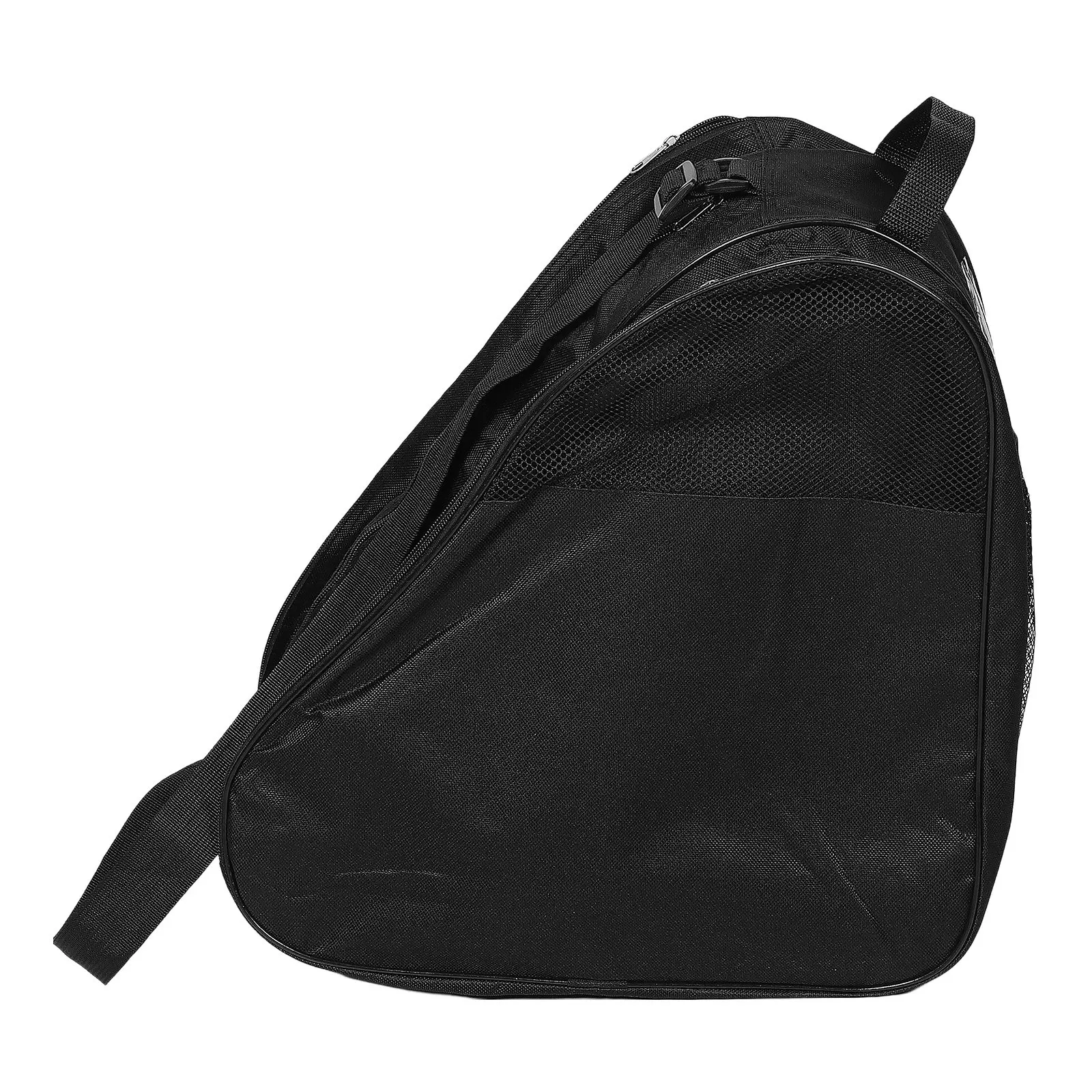 Multi-Functional Black Mesh Roller Skates Bag Convertible Three-Layer Shoulder Backpack Large Capacity Skating Shoes Organizer
Multi-Functional Black Mesh Roller Skates Bag Convertible Three-Layer Shoulder Backpack Large Capacity Skating Shoes Organizer
