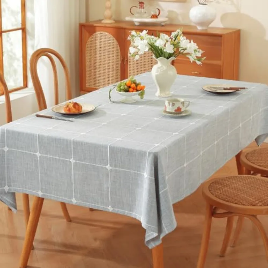 120 Inch Cotton Tablecloth Table Cloths for 8 Feet Rectangle Tables Modern Extra Long Tablecloth,, Rectangular
120 Inch Cotton Tablecloth Table Cloths for 8 Feet Rectangle Tables Modern Extra Long Tablecloth,, Rectangular
