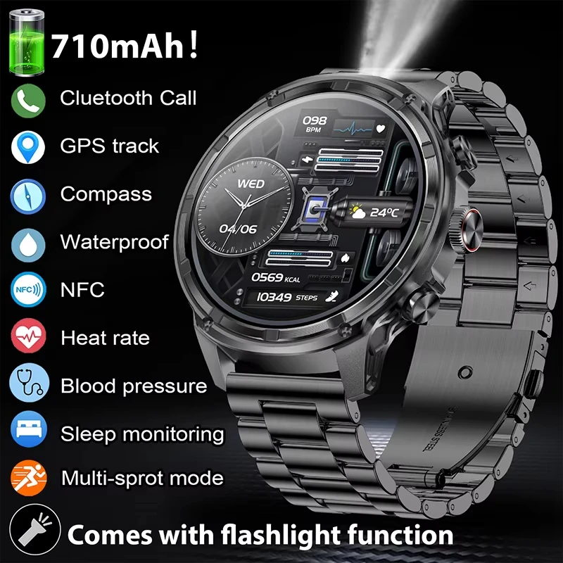 2025 New outdoor V99 1.85-inch Ultra HD SmartWatch NFC GPS Sports Bluetooth Call 710 Mah Large Battery Sports Fitness smartwatch
2025 New outdoor V99 1.85-inch Ultra HD SmartWatch NFC GPS Sports Bluetooth Call 710 Mah Large Battery Sports Fitness smartwatch