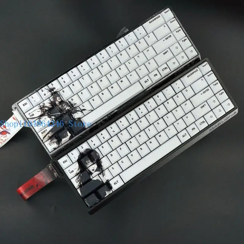 652F PBT Original Height Keycap Set 68Keys Game Heat Sublimated Enhances Color Retention for Mechanical Keyboard Use
652F PBT Original Height Keycap Set 68Keys Game Heat Sublimated Enhances Color Retention for Mechanical Keyboard Use