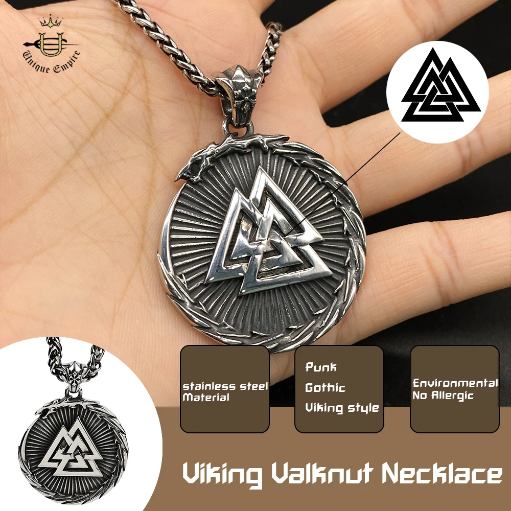 Viking Knot Necklace for Men Nordic Style Pendant Bold & Trendy Hip-Hop Jewelry Heavy Duty Design Perfect Gift for Men Norse Myt
Viking Knot Necklace for Men Nordic Style Pendant Bold & Trendy Hip-Hop Jewelry Heavy Duty Design Perfect Gift for Men Norse Myt