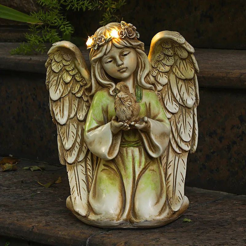 Angel Girl LED Resin Sculpture, European Handcrafted Decor Art, Indoor Outdoor Landscape Ornament, Perfect Gift
Angel Girl LED Resin Sculpture, European Handcrafted Decor Art, Indoor Outdoor Landscape Ornament, Perfect Gift