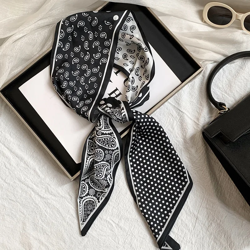 Premium Black Long Silk Scarf Women High End Spring Summer Fall Neck Protection Blouse Ribbon Tie Small Necktie
Premium Black Long Silk Scarf Women High End Spring Summer Fall Neck Protection Blouse Ribbon Tie Small Necktie