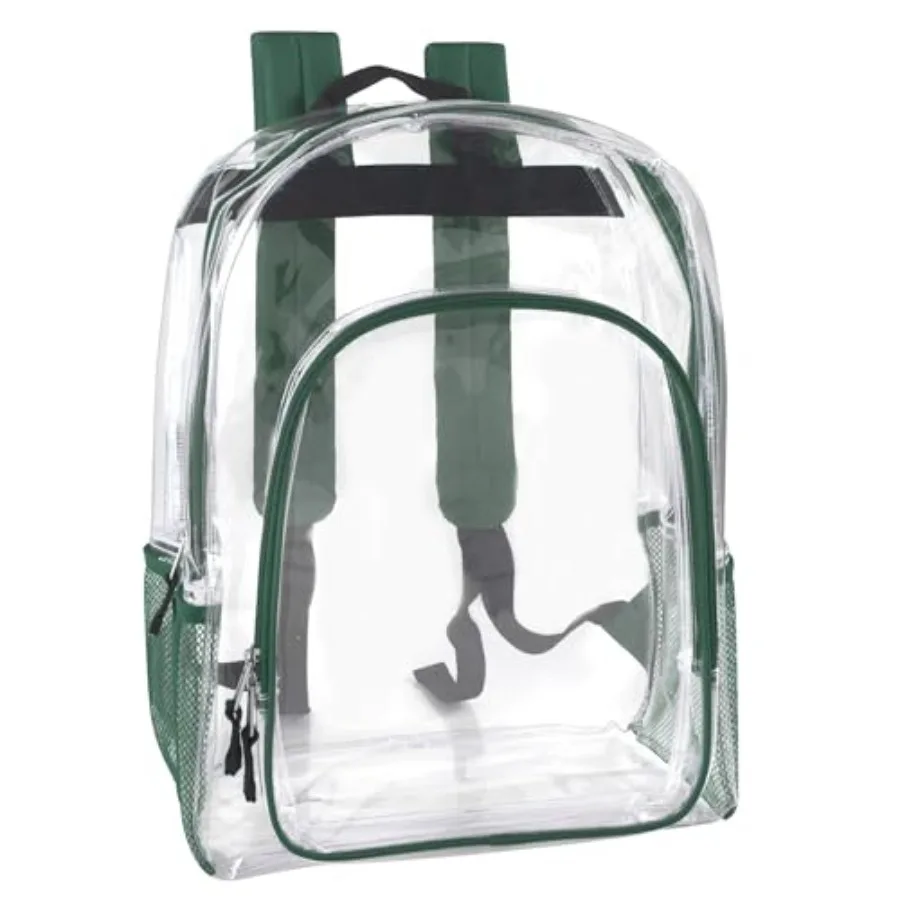Heavy Duty Clear See Through Backpack Transparent Clear Backpack Bags Stadium Approved for Women, Men, School, Travel
Heavy Duty Clear See Through Backpack Transparent Clear Backpack Bags Stadium Approved for Women, Men, School, Travel