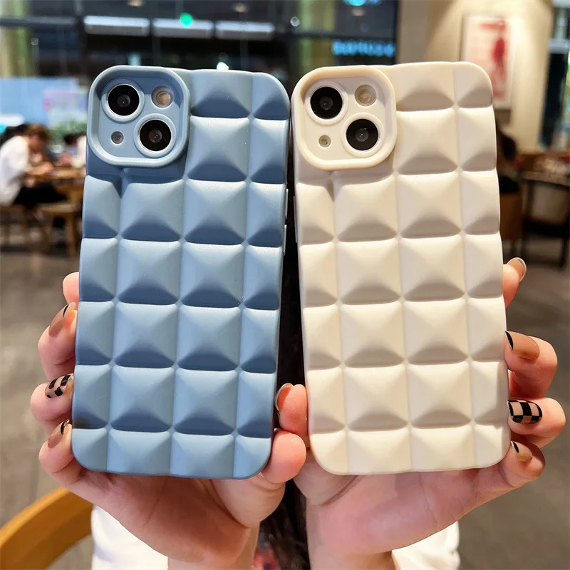 Модный матовый чехол для телефона с 3D сеткой для iPhone 14 13 12 11 Pro Max X XR XS Max 7 8 Plus, противоударные силиконовые мягкие чехлы из ТПУ
Модный матовый чехол для телефона с 3D сеткой для iPhone 14 13 12 11 Pro Max X XR XS Max 7 8 Plus, противоударные силиконовые мягкие чехлы из ТПУ