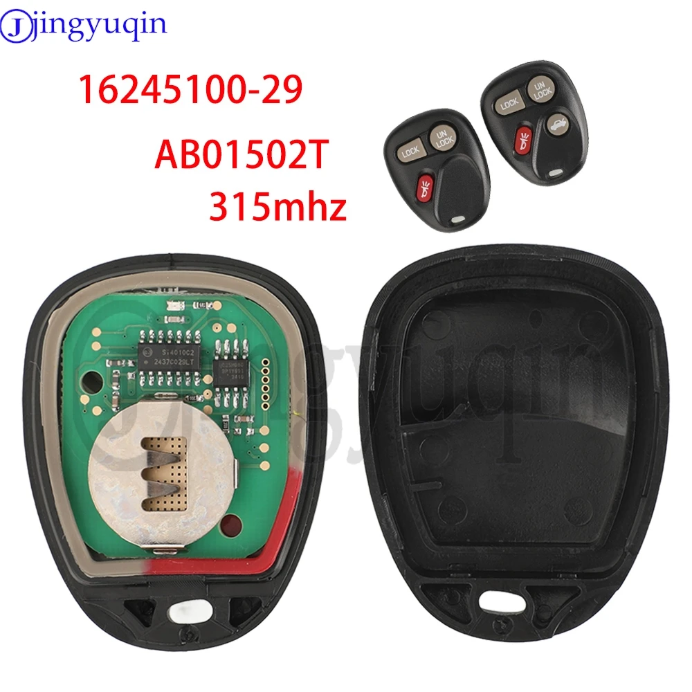 JYQ AB01502T/ 16245100 -29 315 МГц автомобильный пульт дистанционного управления для Chevrolet Malibu GMC Sierra Sonoma Cadillac Pontiac Sunfire Firebird
JYQ AB01502T/ 16245100 -29 315 МГц автомобильный пульт дистанционного управления для Chevrolet Malibu GMC Sierra Sonoma Cadillac Pontiac Sunfire Firebird