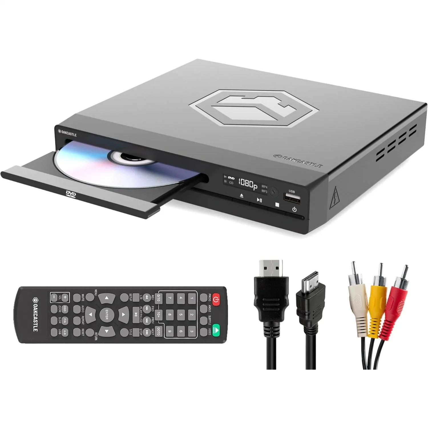Multi Region DVD Player with 1080 HD Upscaling, HDMI & USB, CD MP3 Playback, Remote Included
Multi Region DVD Player with 1080 HD Upscaling, HDMI & USB, CD MP3 Playback, Remote Included