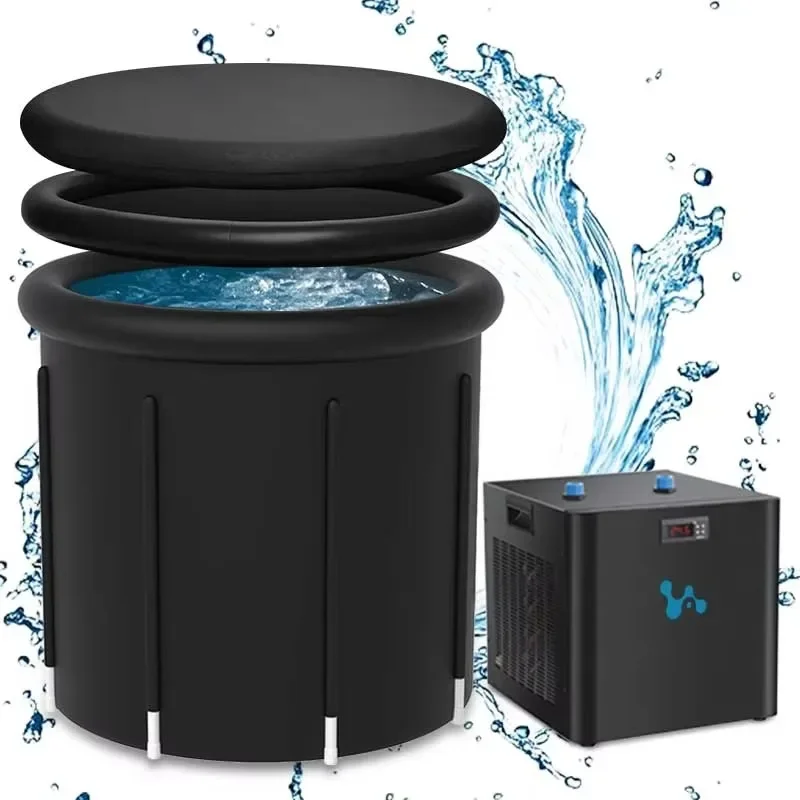 Xiangyin Vanace 85*75 99gal PVC Pool Cold Plunge Ice Tub Bath With 1HP Water Chiller For Athletes Sports Recovery
Xiangyin Vanace 85*75 99gal PVC Pool Cold Plunge Ice Tub Bath With 1HP Water Chiller For Athletes Sports Recovery