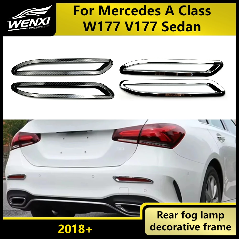 Rear Fog Light Cover Trim For Mercedes A Class W177 V177 Sedan 2019-2025 AntiScratch UV Resistant Styling Accessories
Rear Fog Light Cover Trim For Mercedes A Class W177 V177 Sedan 2019-2025 AntiScratch UV Resistant Styling Accessories