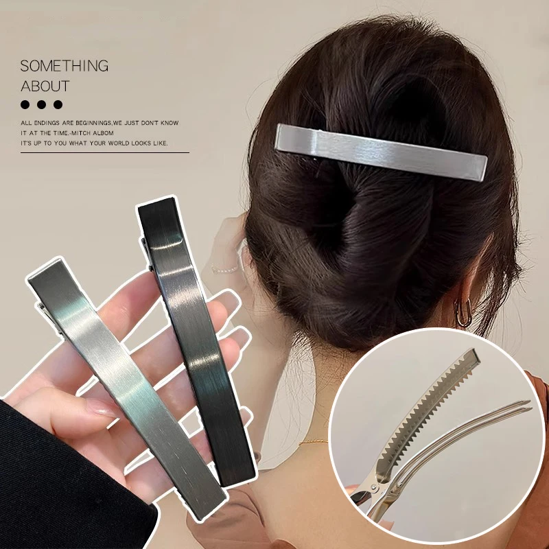 1/2/3Pcs Metal Hair Clips Barrettes Long Hairpins Elegant Duckbill Clip Fashion Accessories for Women 3 Colors
1/2/3Pcs Metal Hair Clips Barrettes Long Hairpins Elegant Duckbill Clip Fashion Accessories for Women 3 Colors