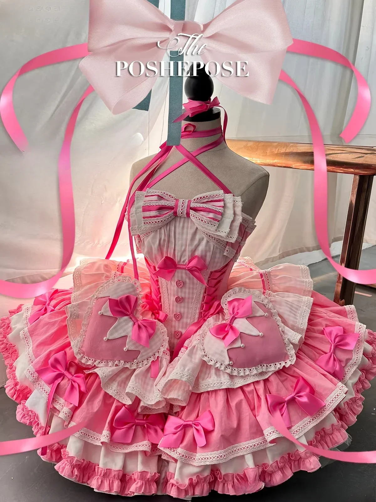 【 Ribbon Dance 】 Limited Edition Inventory Exquisite Lolita Camisole Dress Needs To Be Paired with Dress Support
【 Ribbon Dance 】 Limited Edition Inventory Exquisite Lolita Camisole Dress Needs To Be Paired with Dress Support